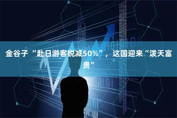 金谷子 “赴日游客锐减50%”，这国迎来“泼天富贵”