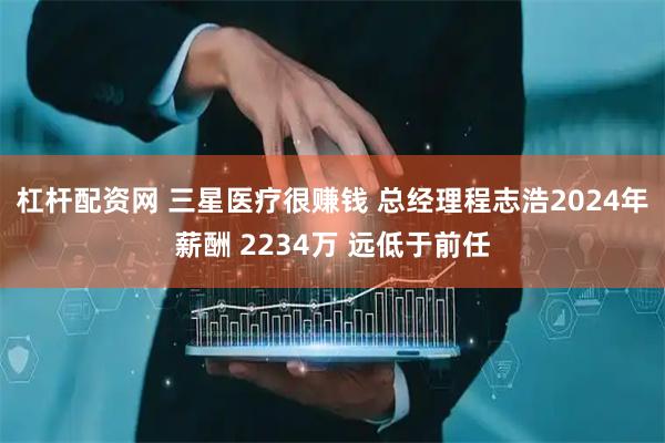 杠杆配资网 三星医疗很赚钱 总经理程志浩2024年薪酬 2234万 远低于前任